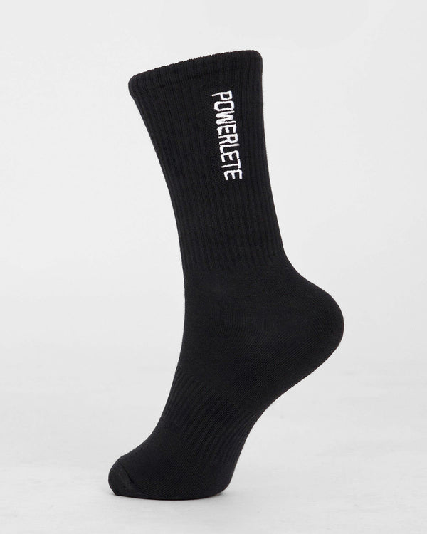 Calcetines de tripulación bordados Premium